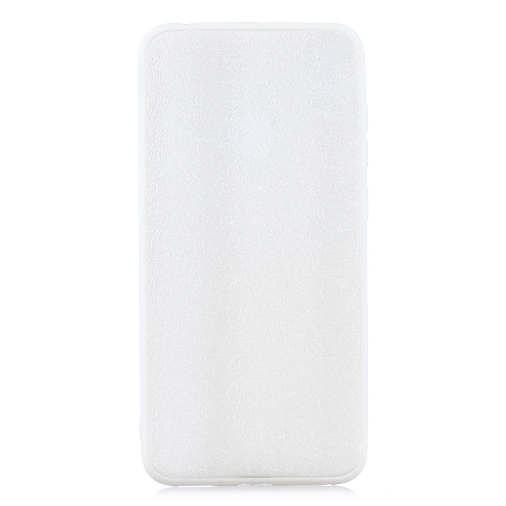 For HUAWEI Y7 2019 Lovely Candy Color Matte TPU Anti-scratch Non-slip Protective Cover Back Case white - Image 2