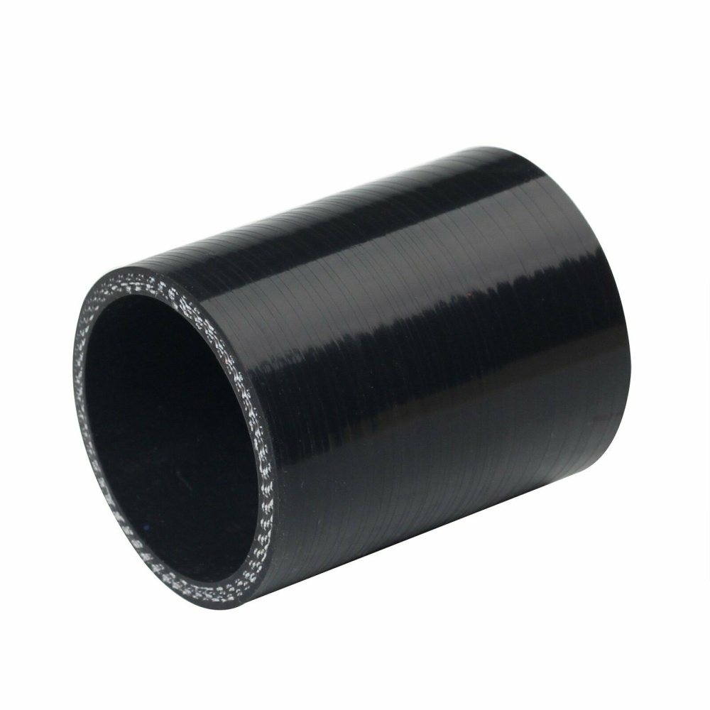 3"" to Silicone Straight Coupler Hose Turbo Intake Pipe 76mm Intercooler black - Image 2