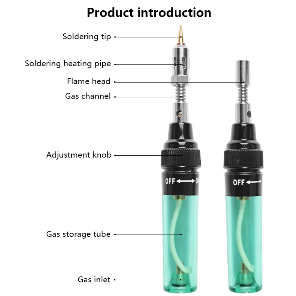 MT-100 Electric Gas Soldering Iron Gun Blow Torch Welding Tools Package A - Image 3