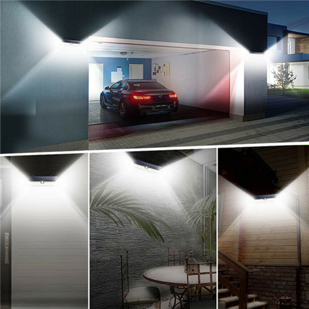 118 LED Solar Lamp Outdoor Garden Yard Waterproof PIR Motion Sensor Wall Light As shown - Image 3