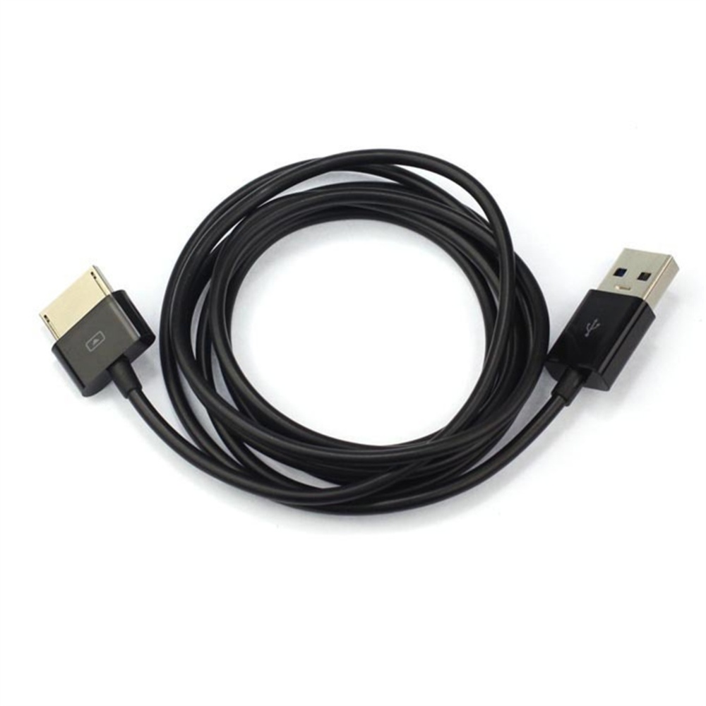 Data Cable USB3.0 Charging Transmission Adapter Line Compatible for Asus Tf101 Tablet black line 2M - Image 2