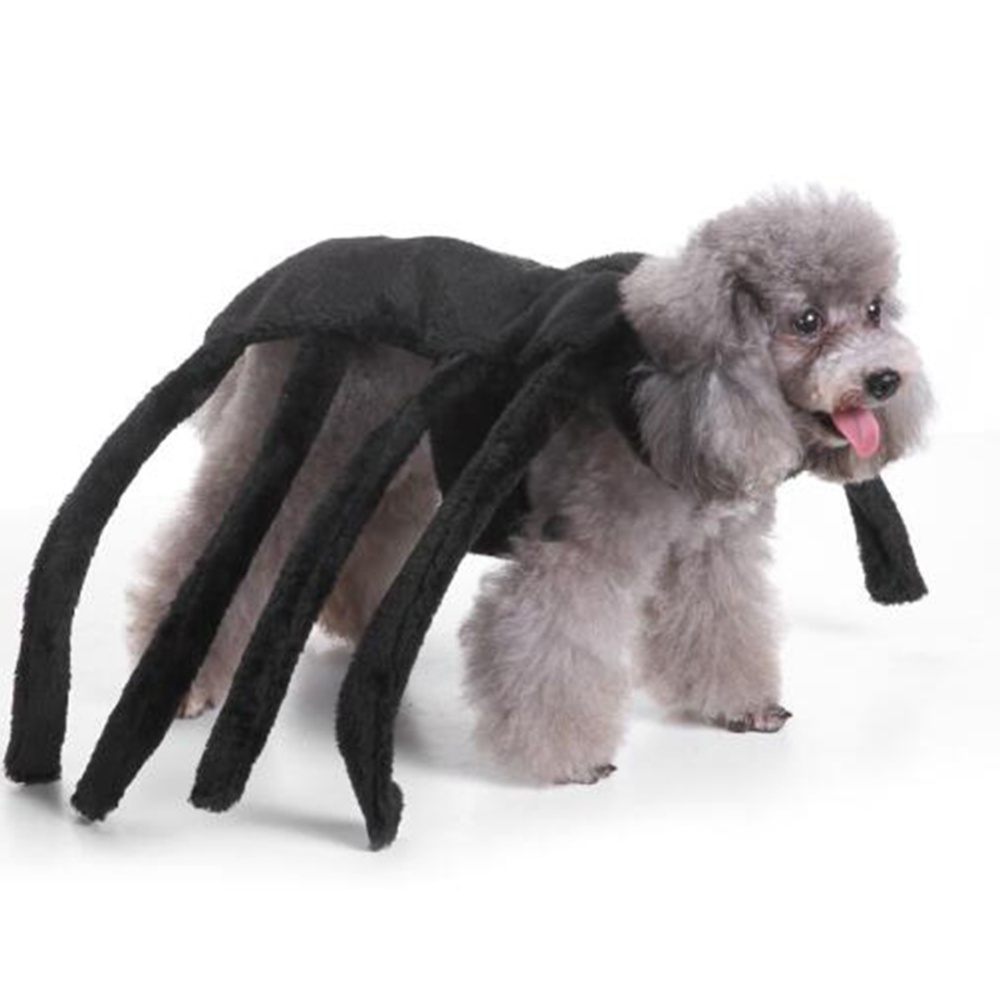 Black Spider Shape Clothing Costume for Christmas Hallowmas Party Wear SDZ23 spider costume_S