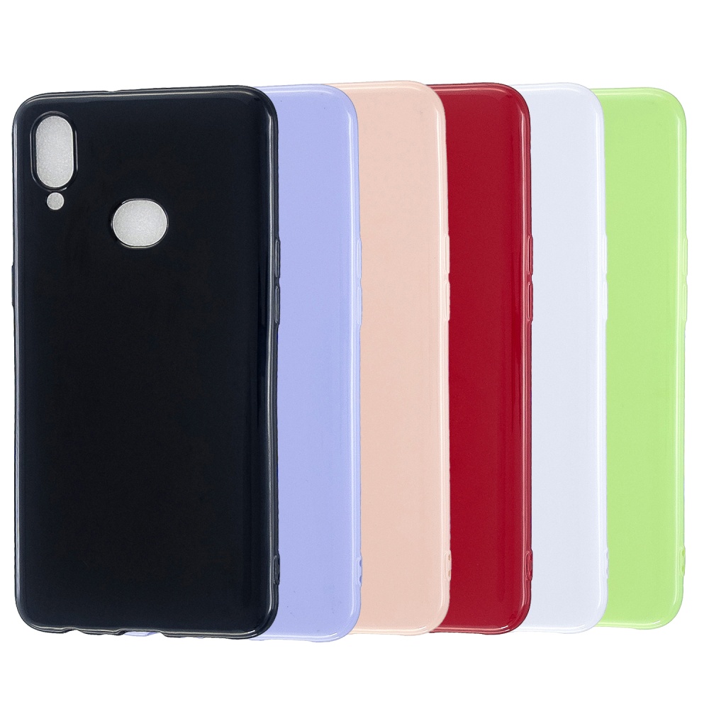 For Samsung A10S/A20S Cellphone Cover Soft TPU Phone Case Simple Profile Full Body Protection Anti-scratch Shell Milk white - Image 2