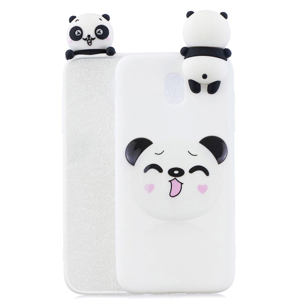 For Redmi 8A 3D Cartoon Painting Back Cover Soft TPU Mobile Phone Case Shell Smiley Panda - Image 2