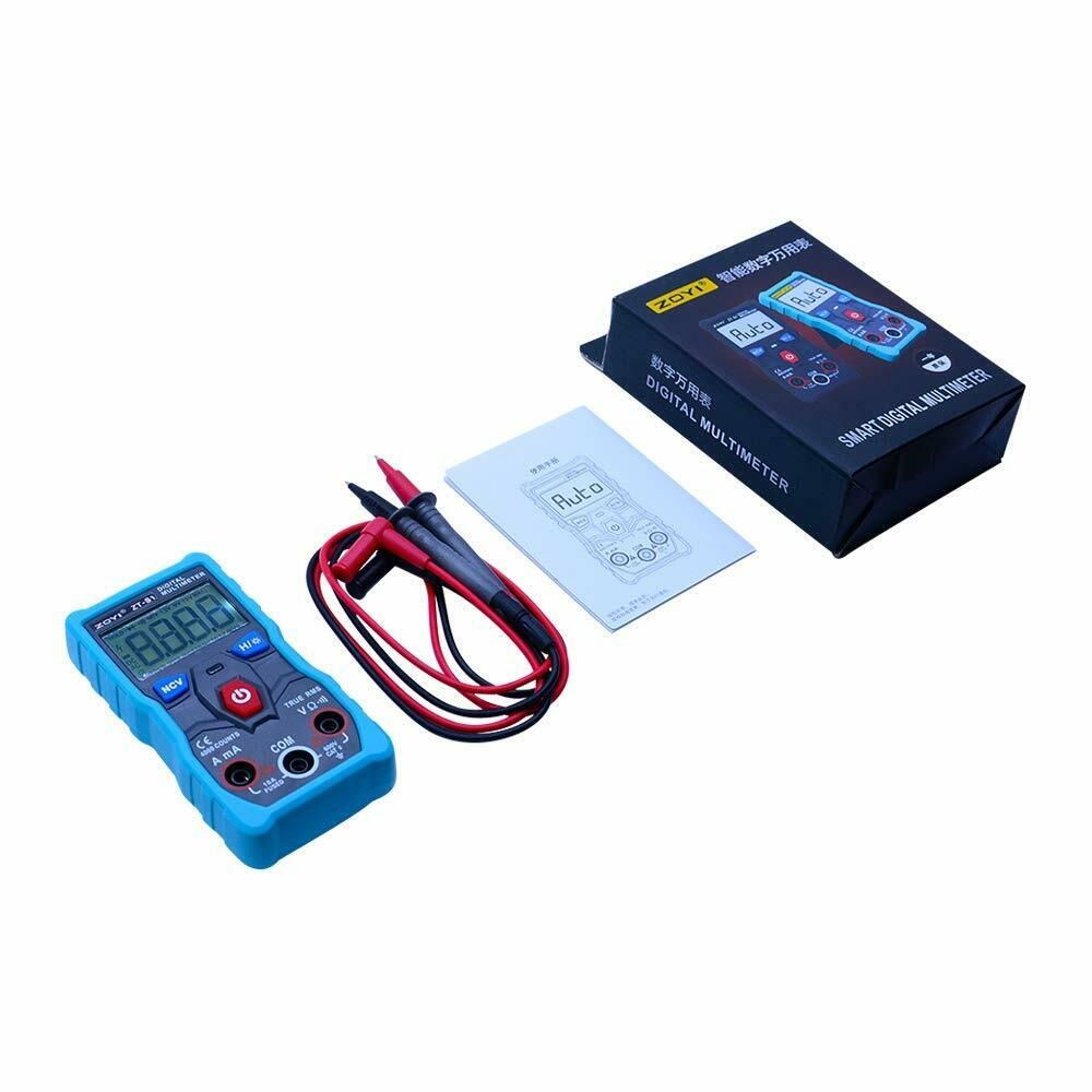 ZOYI ZT-S1 Digital Multimeter Tester Autoranging True RMS with NCV DATA HOLD LCD Backlight+Flashlight - Image 2