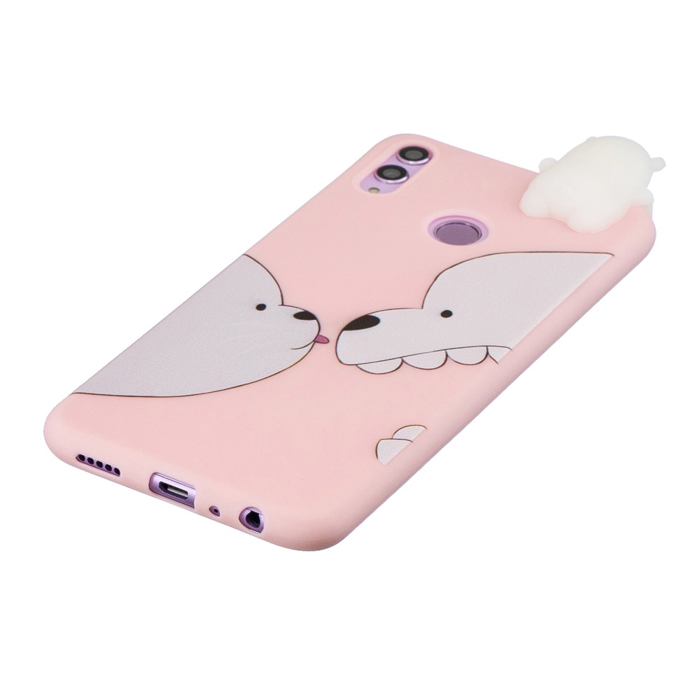 For Huawei Nova 3I 3D Cartoon Lovely Coloured Painted Soft TPU Back Cover Non-slip Shockproof Full Protective Case Small pink pig - Image 2