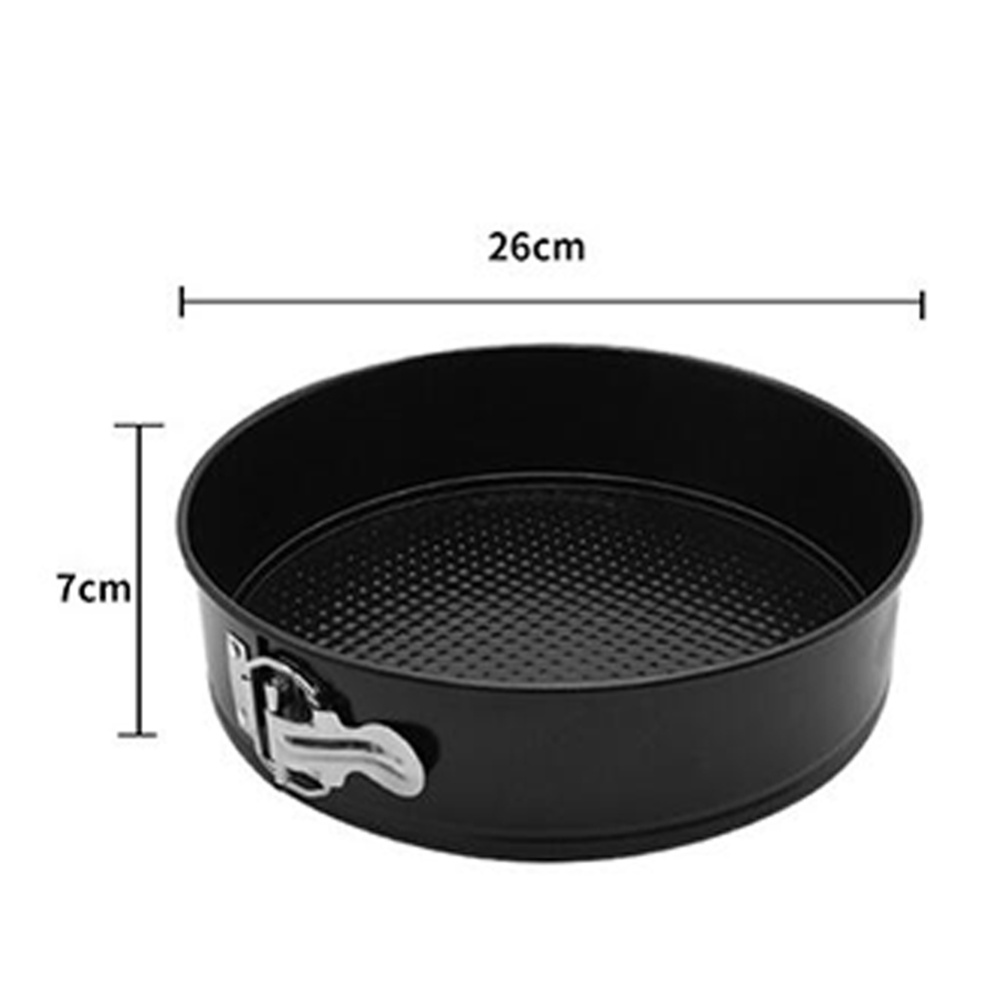Non-stick Carbon Steel Pan Pumpkin Bakeware Cake Baking Molds Kitchen Accessories 10 inch round (boxed)