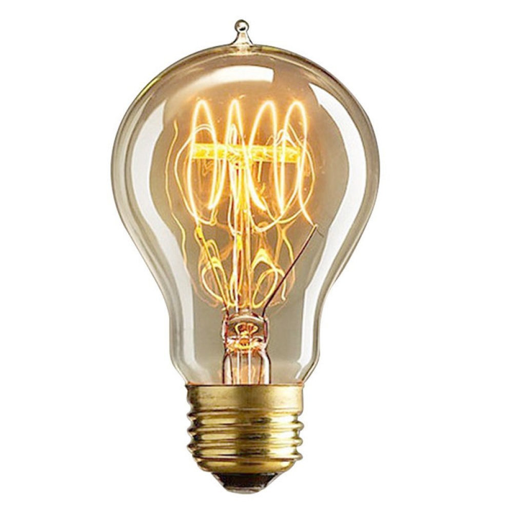 Retro Decorative Edison Tungsten Filament Bulb Creative LED E27/E26 Screw Cap Light Adjustable Incandescent Pointed Tip - Image 3