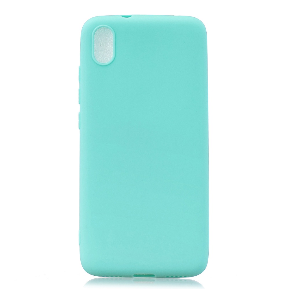 For Redmi 7A Lovely Candy Color Matte TPU Anti-scratch Non-slip Protective Cover Back Case Light blue - Image 2