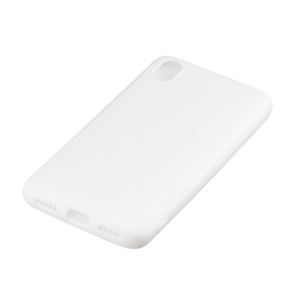 For Redmi 7A Lovely Candy Color Matte TPU Anti-scratch Non-slip Protective Cover Back Case white - Image 2