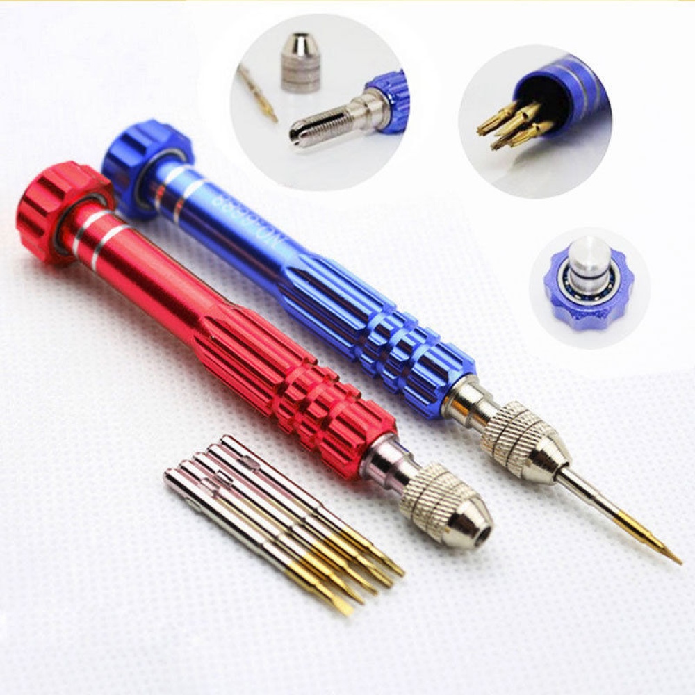 5 in 1 Alloy Magnetic Disassemble Open Repair Screwdriver Tool Set for Cell Phones Eletronic Devices - Image 2