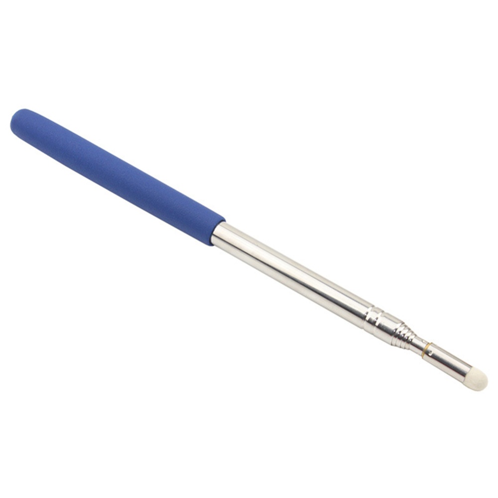 1.2m Stainless steel Electronics Whiteboard Pointer Pen Touch Screen Special-purpose Teacher blue_1.2 meters - Image 2