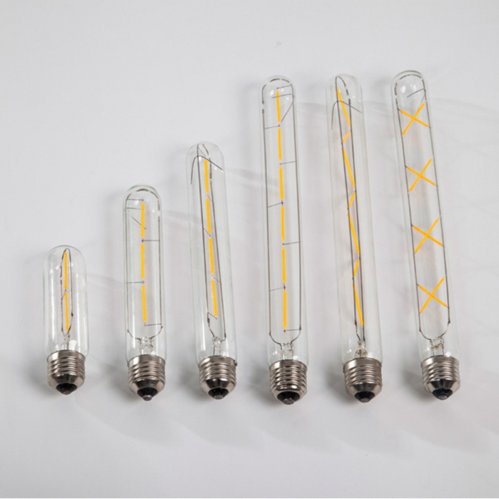 Vintage Edison Bulb E27 8W Tubular Nostalgic Filament Incandescent Antique Light Home Lamp Fixtures - Image 2