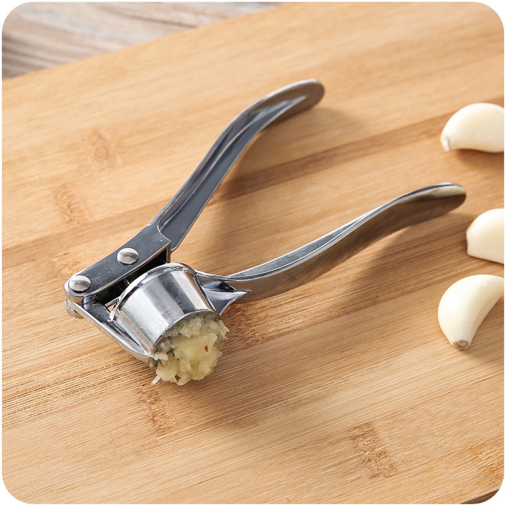 Manual Zinc Alloy Garlic Press for Kitchen Cooking Tools As shown - Image 2