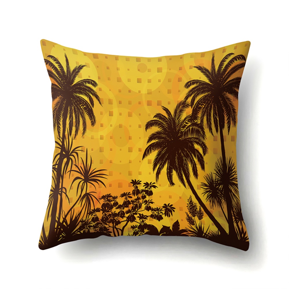 Square Beach Sea Pillowcase Cushion Throw Pillow Cover Printed Living Room Sofa Case 45*45cm CCA422(6)