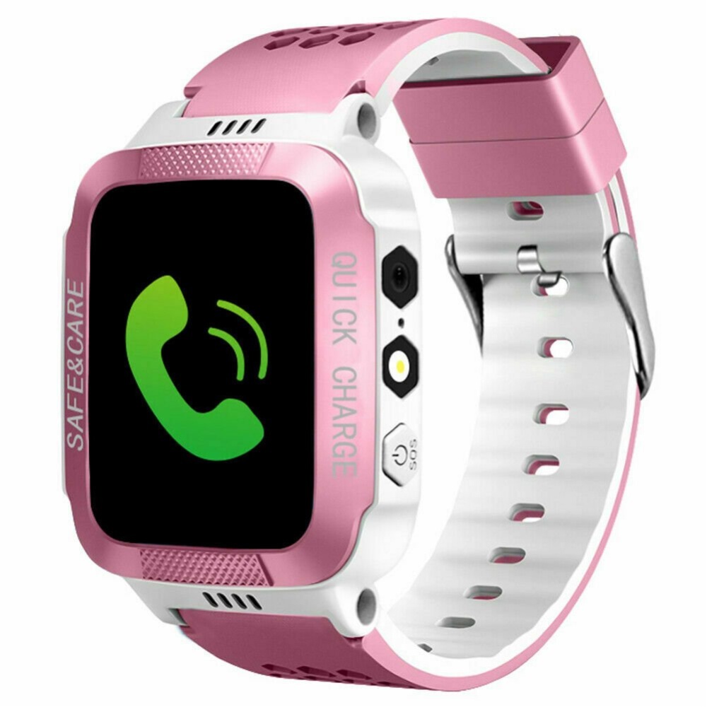 Anti-lost Child Kid Smartwatch Positioning GPS Wristwatch Track Location SOS Call Safe Care Y21 touch screen + camera - Image 2