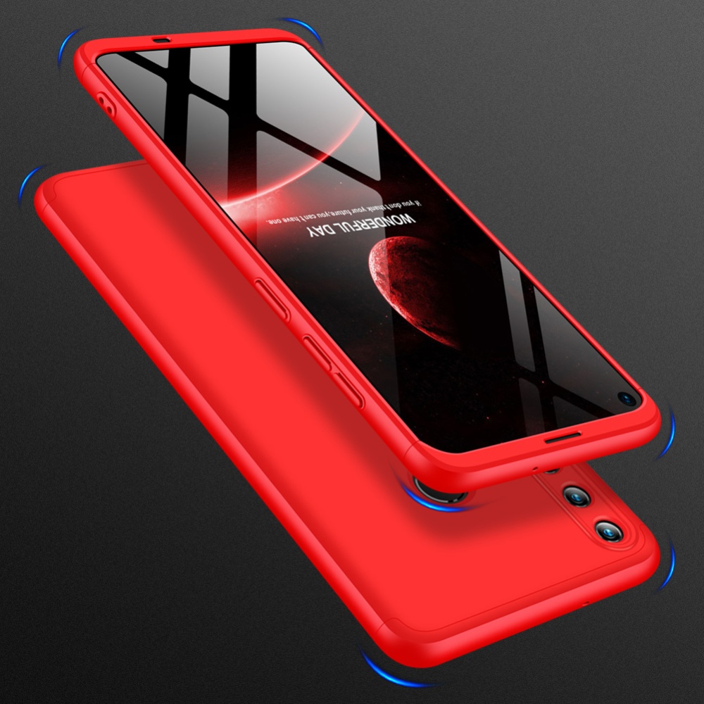 For HUAWEI P40 Lite E Mobile Phone Cover 360 Degree Full Protection Case red - Image 2