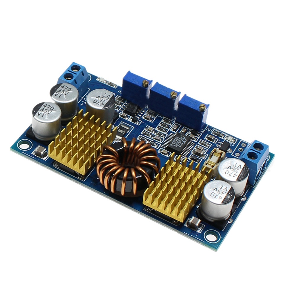 DC-DC LTC3780 Automatic Step UP/Down Converter Boost/Buck CC CV Power Supply Module 5-32V to 1V-30V blue - Image 2