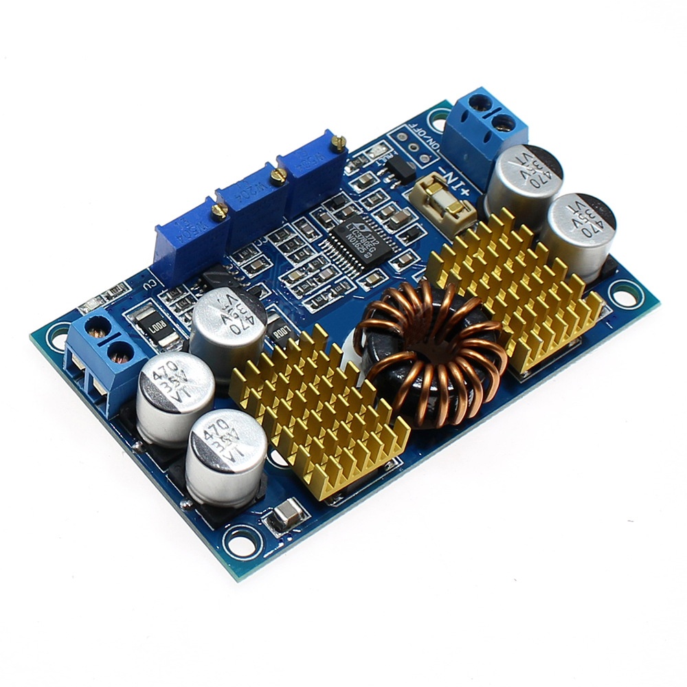 DC-DC LTC3780 Automatic Step UP/Down Converter Boost/Buck CC CV Power Supply Module 5-32V to 1V-30V blue - Image 3