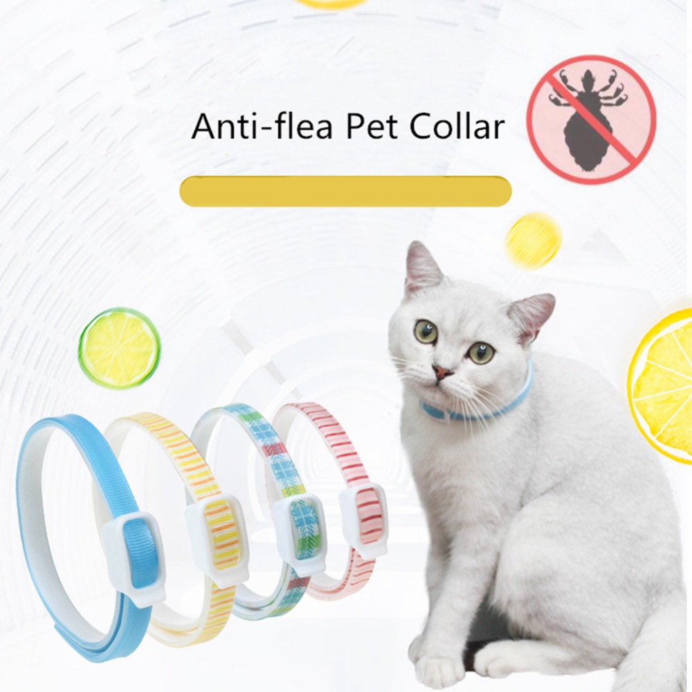 Anti Flea and Tick Collar Anti-mosquito Essential Oil Insect Repellent Dog Cat yellow_S small circumference 36cm - Image 3