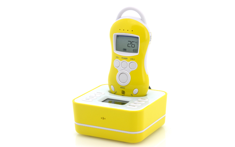 Wireless Baby Monitor - Two Way Audio, Temperature Sensor, Range Alert, 300m - Image 2