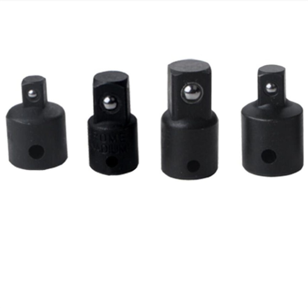 4Pcs/Set Socket Ratchet Converter Adapter Reducer Car Bicycle Garage Repair Tools for Mechanics Engineers Carpenters DIY Tool Supplies black - Image 2