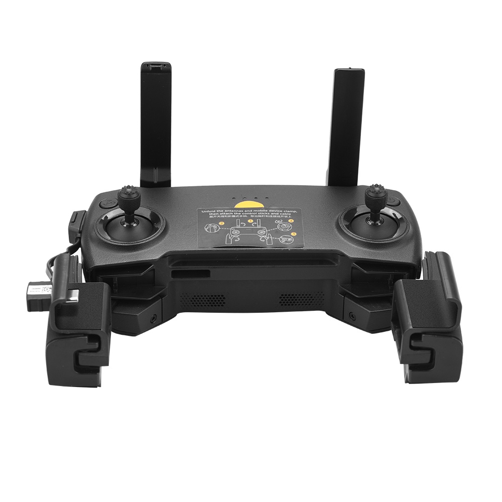 Remote Control Mount Phone Case Holder Bracket For DJI Mavic 2/Mini/Pro/Air Spark black - Image 2