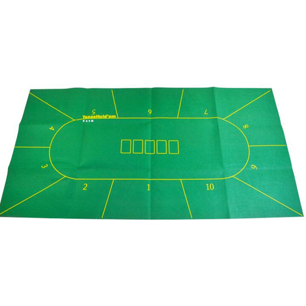 180*90cm Poker Table Cloth Texas Layouts Tablecloth Felt Mat As shown