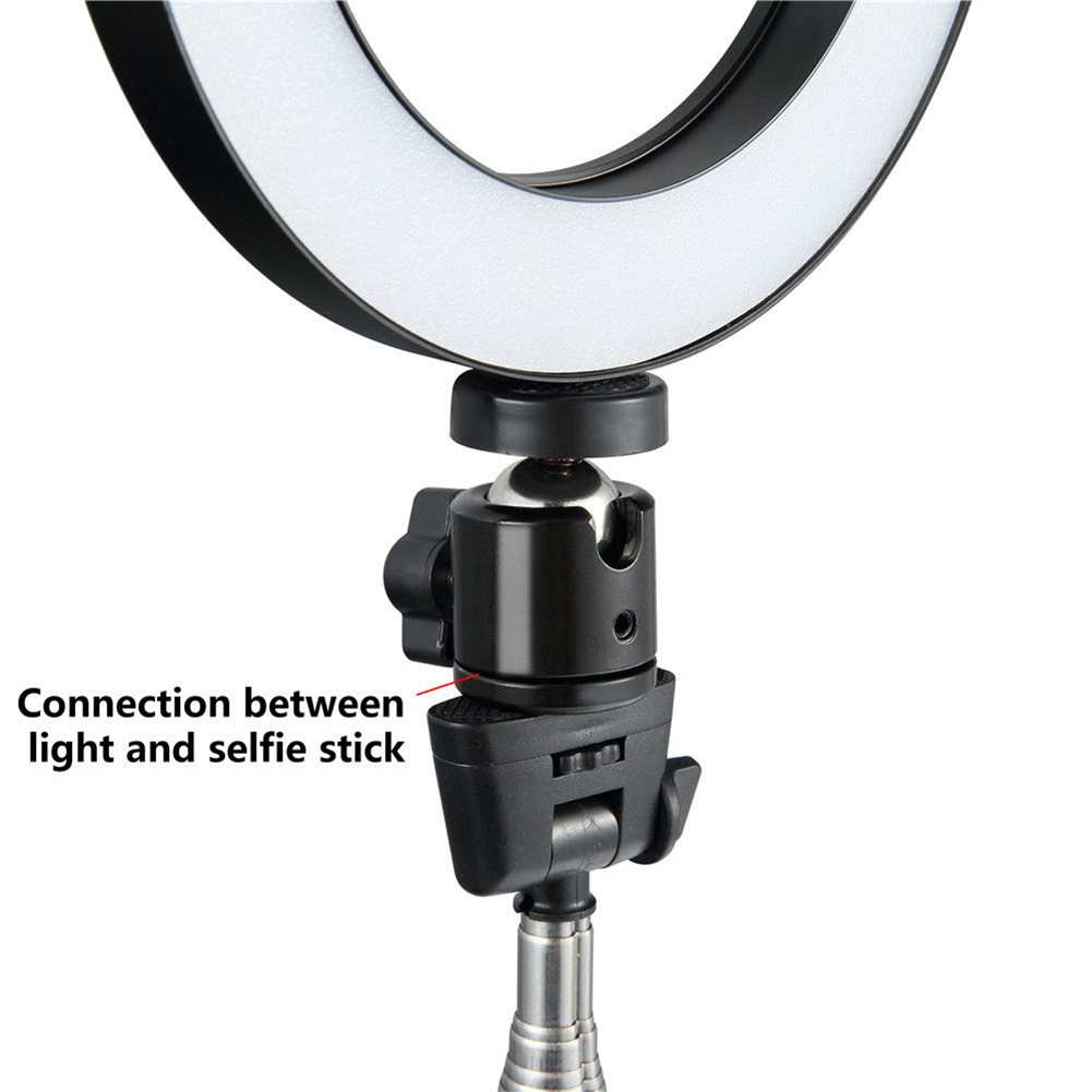 14.5cm Dimmable LED Ring Light Selfie Lamp Photo Camera Live Fill-in - Image 3