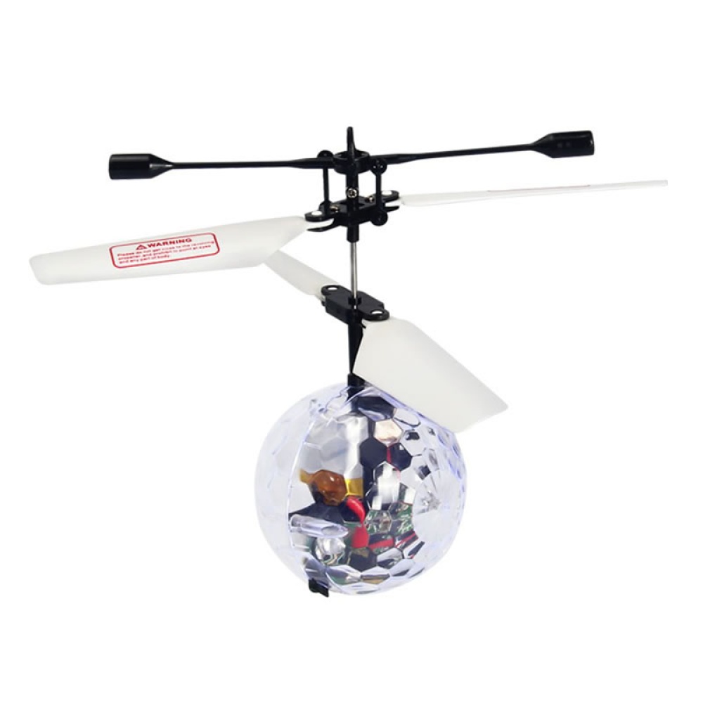 Kid's Flying Ball Luminous Flight Balls Electronic Intelligent Induction Toys LED Light Mini Helicopter Crystal ball sensor aircraft