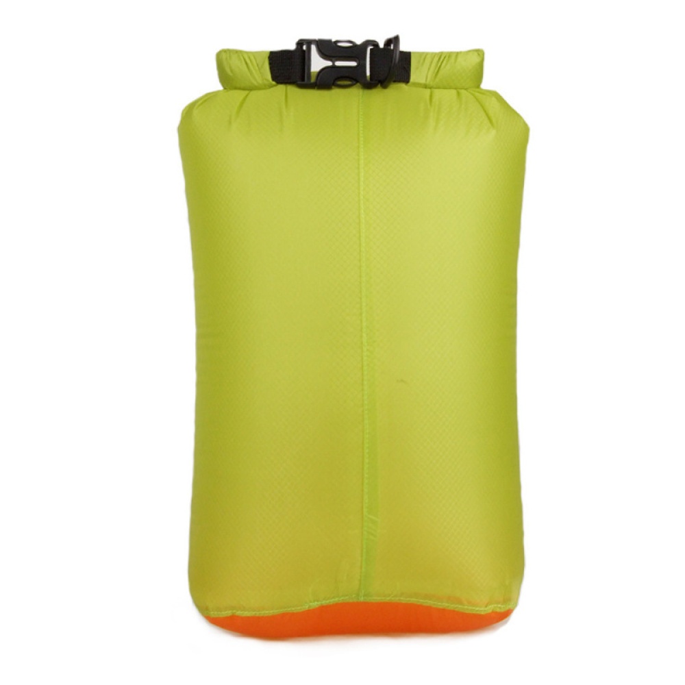 20D Portable Swimming Bag Waterproof Dry Sack Storage Pouch Green grass (buckle)_M - Image 2