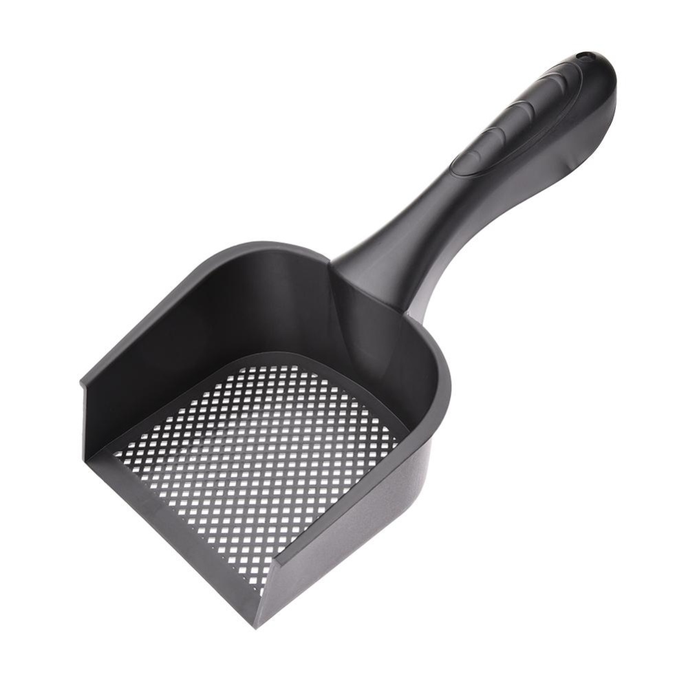 Cat Litter Shovel Pet Cleaning Tool Scoop Sift Sand Scoops for Toilet Training black_28.8 * 10 3CM - Image 3