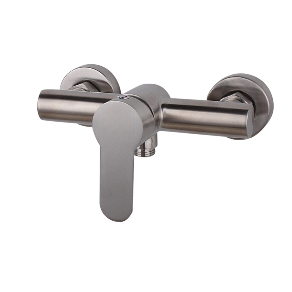 Fashion Simple Bathroom Tub Shower Faucet Lift Type Head Bath Valve Mixer Tap stainless steel