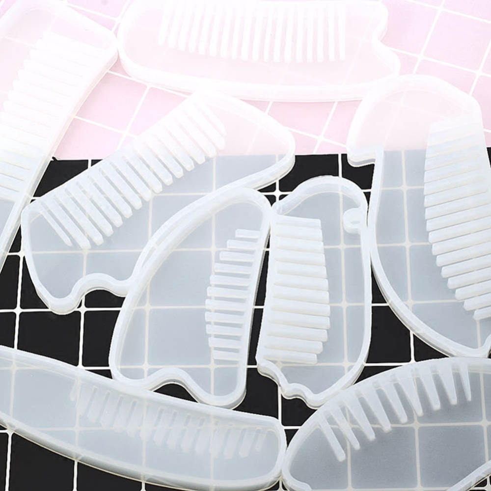 UV Resin Silicone Comb Mold Epoxy Molds for DIY Caroon Tools Making 1# - Image 2