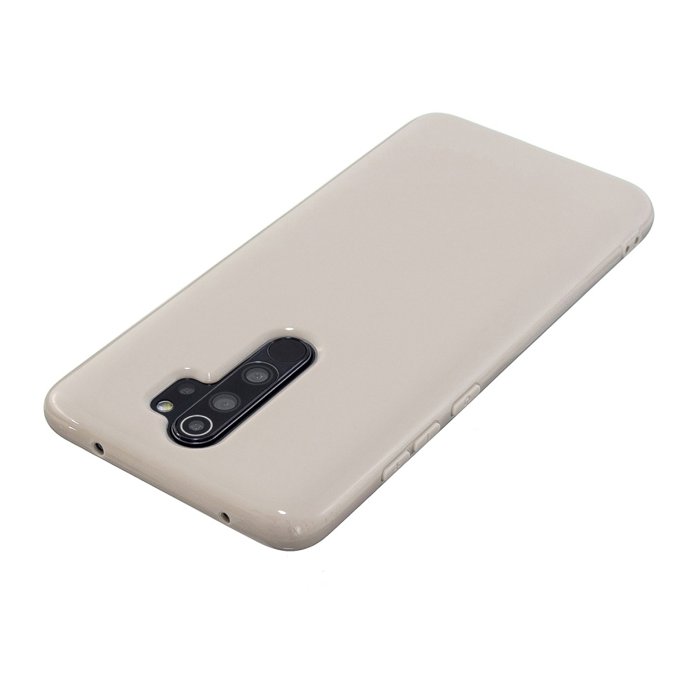 For Redmi Note 8/8 Pro Cellphone Cover 2.0mm Thickened TPU Case Camera Protector Anti-Scratch Soft Phone Shell Khaki - Image 2