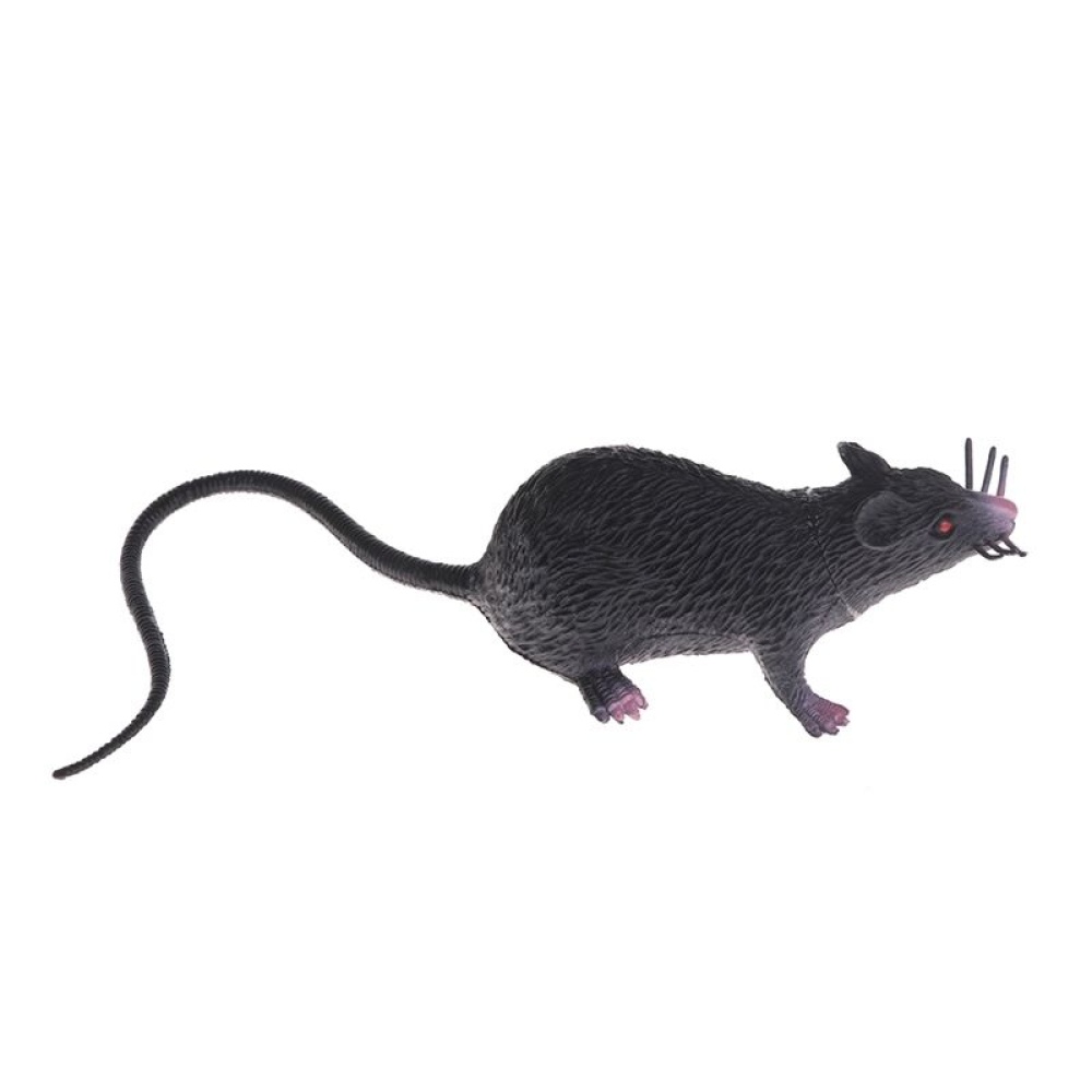 Plastic Rats Mouse Model Trick Toys Halloween Decor Tricks Pranks Props Toy Gray - Image 2