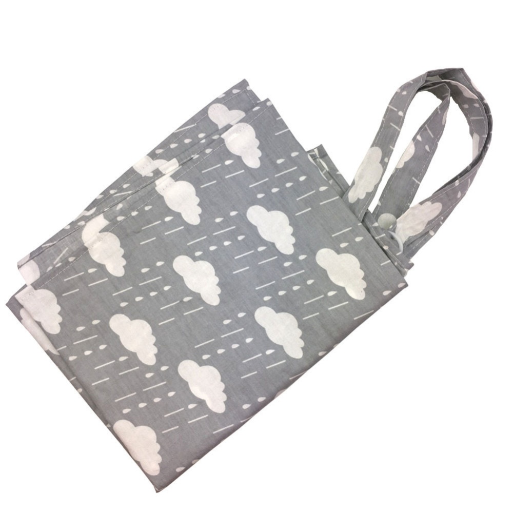 Woman Breastfeeding Cover Privacy Blanket Shawl for Outdoor Clouds_One size