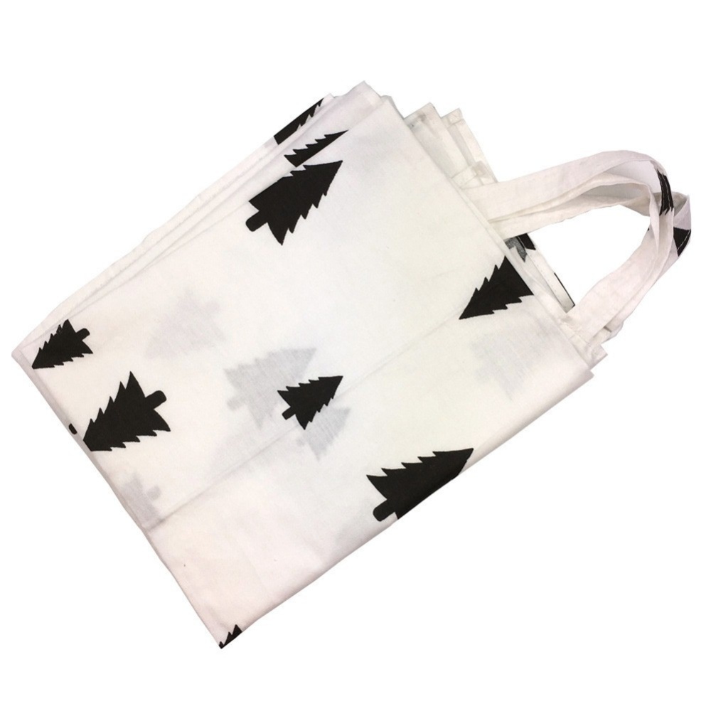 Woman Breastfeeding Cover Privacy Blanket Shawl for Outdoor Small trees_One size