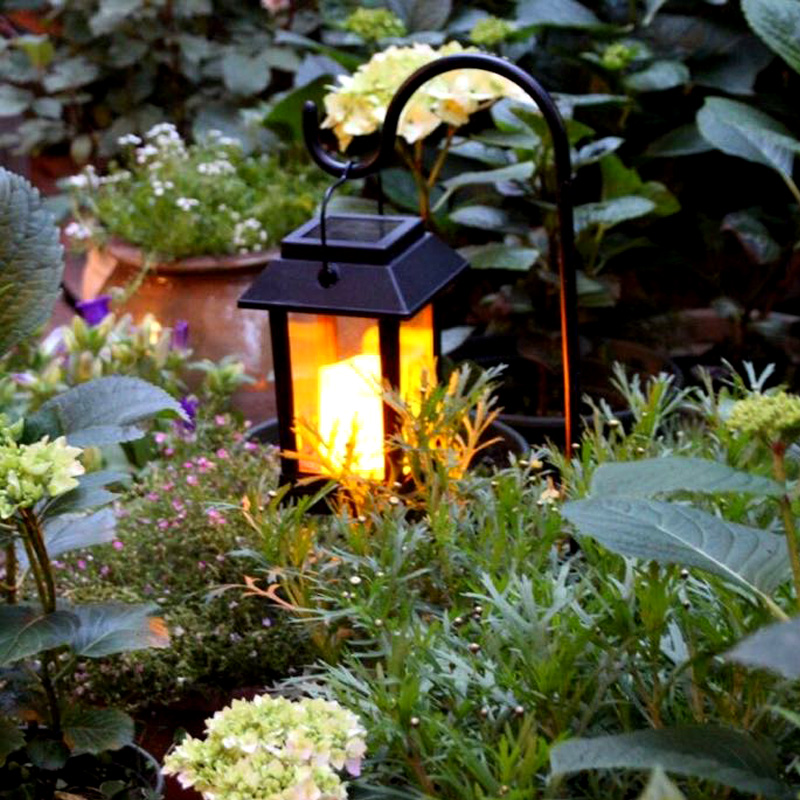 Garden view lamp-15 Lumen, IP44 Rating, 600mAh Battery, Candle Effect, Intelligent Light Control, Amorphous Silicon Solar Panel - Image 2