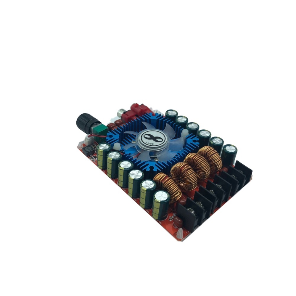 TDA7498E Amplifier Board 2.0 High Power Digital HIFI Stereo 160W*2 Support BTL220W DC12V-36V red - Image 2