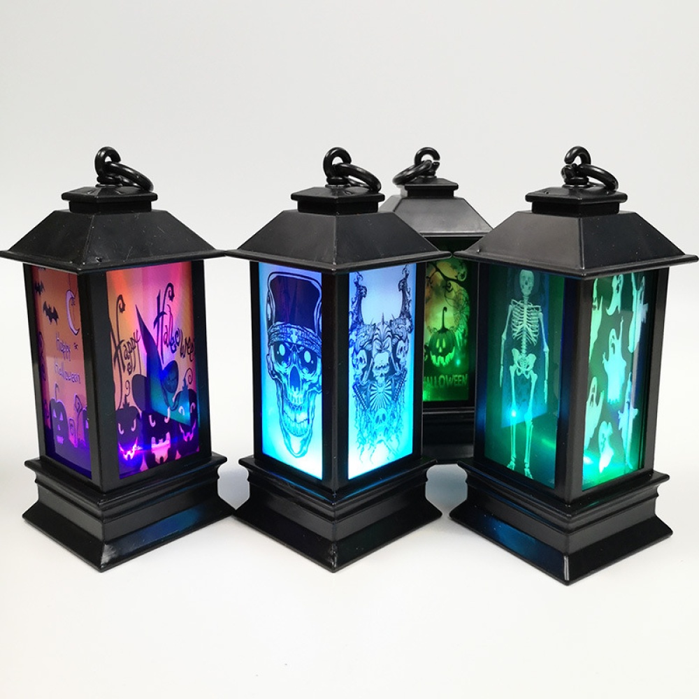 LED Seven Colours Change Desktop Vintage Style Hanging Lamp for Halloween Decoration Prop 14x5.2cm - Image 3