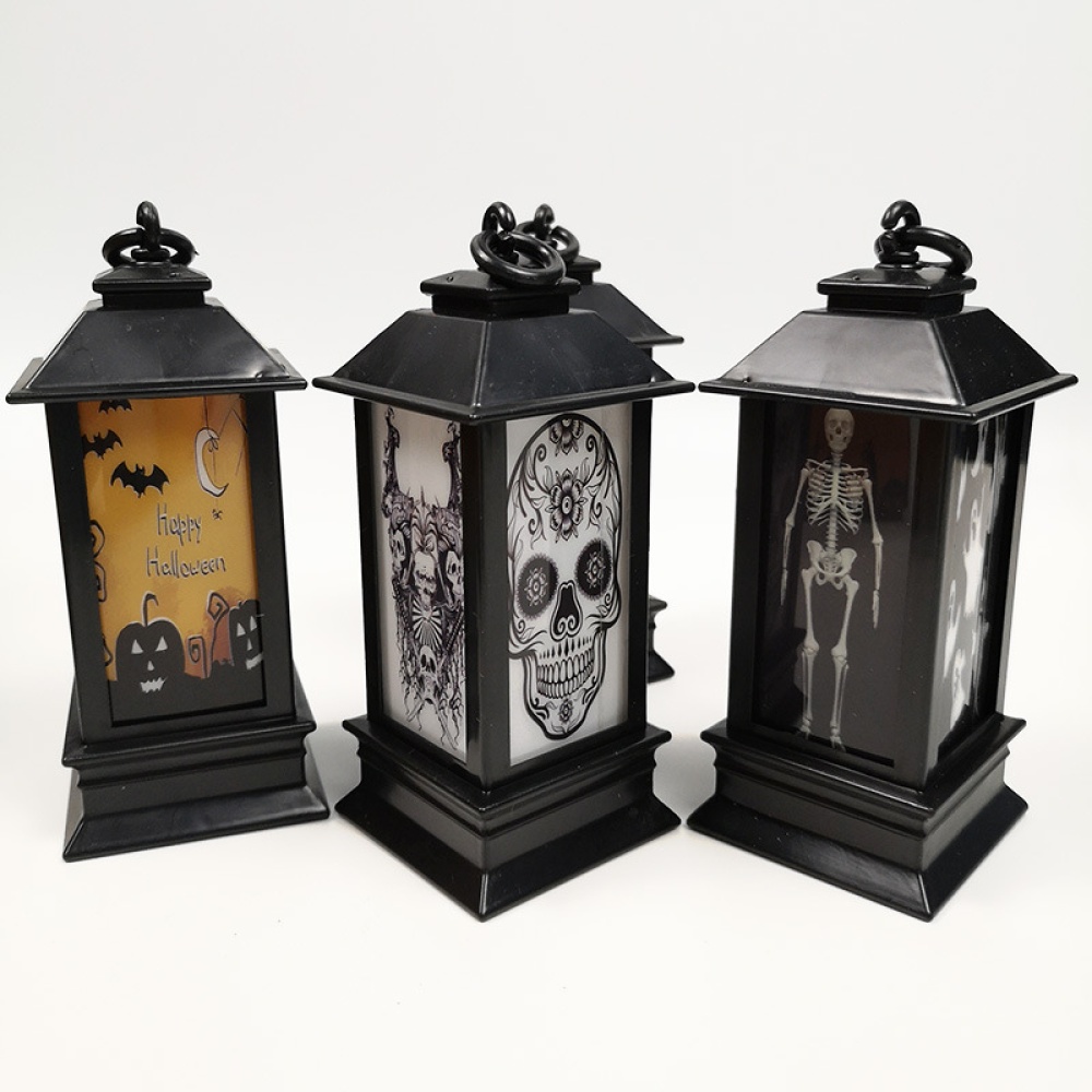 LED Seven Colours Change Desktop Vintage Style Hanging Lamp for Halloween Decoration Prop 14x5.2cm - Image 2