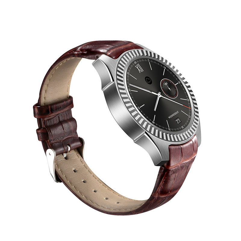 No.1 D7 Bluetooth Watch Phone - Android OS, Heart Rate Monitor, 1 IMEI, 3G, Pedometer, Calls, App, NFC (Silver) - Image 2