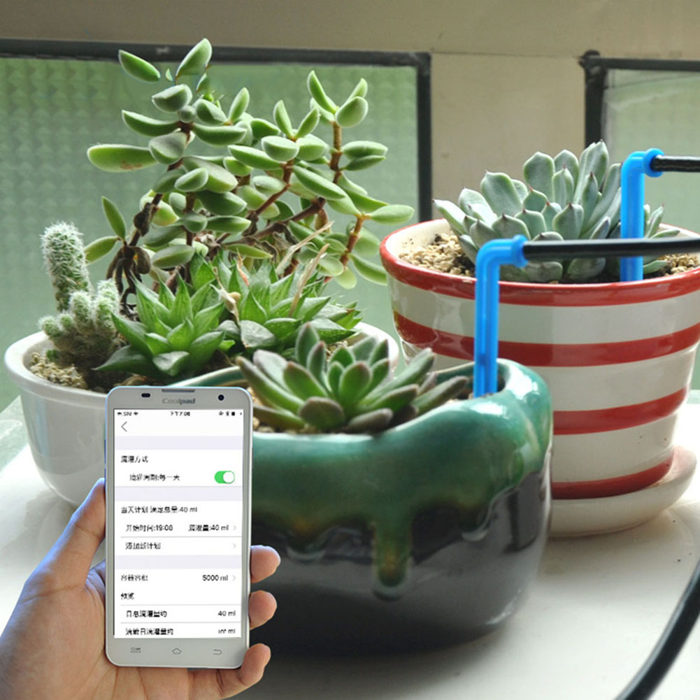 Home Automatic Watering Cell Phone Control Intelligent Drip Irrigation System - AU Plug - Image 3