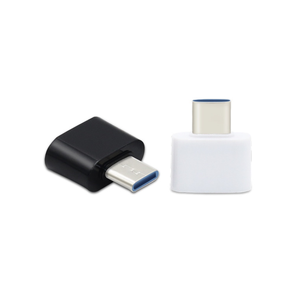 Mini Portable OTG Adapter Type C USB (black) - Image 2