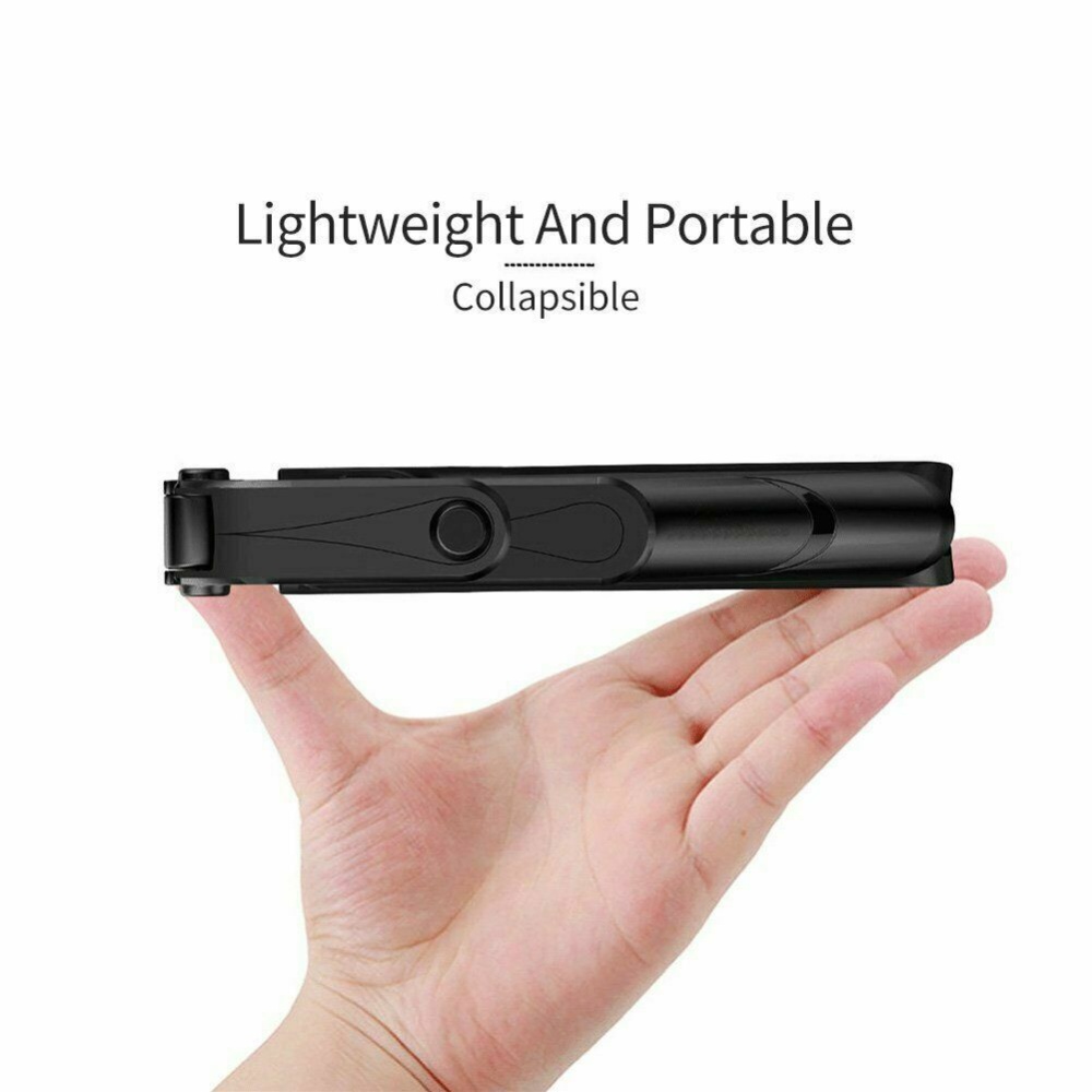 4 in 1 Wireless Bluetooth Selfie Stick Universal for IOS & Android black - Image 2