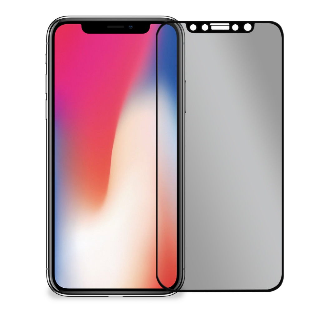 For iPhone XS Max HD Full Screen Anti-spy Tempered Glass Protector(with KT Plate) - Image 2