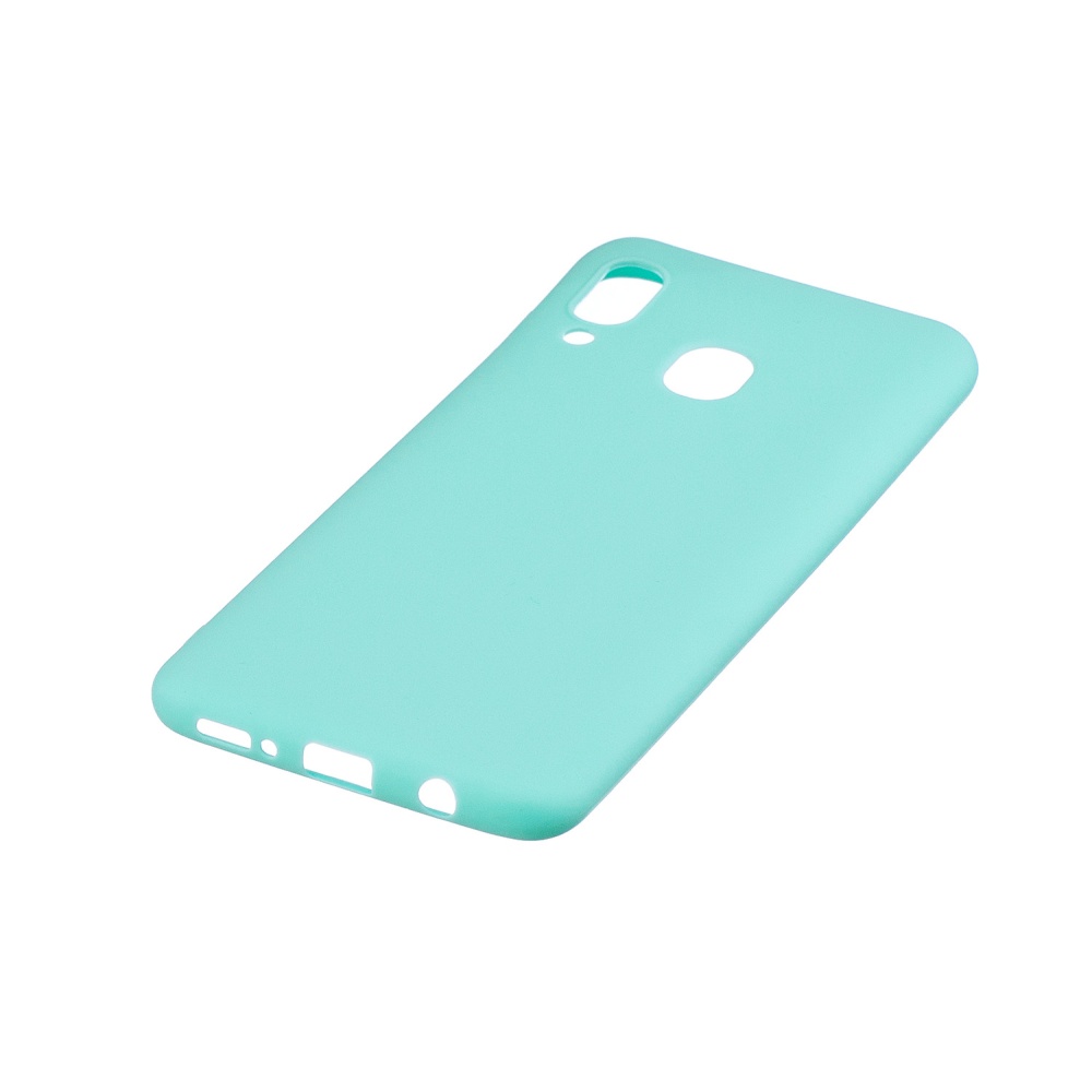 For HUAWEI Y9 2019 Lovely Candy Color Matte TPU Anti-scratch Non-slip Protective Cover Back Case Light blue - Image 2