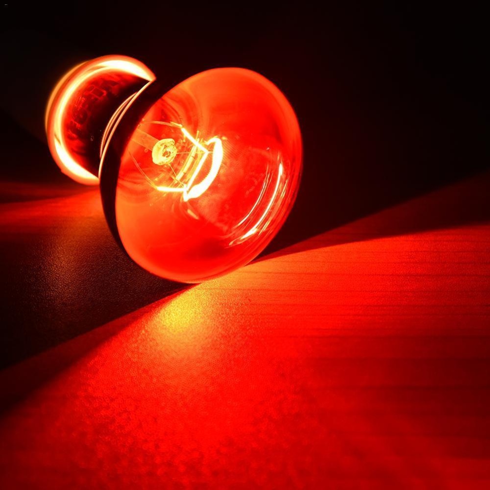 LED Red Reptile Night Light UVA Infrared Heat Lamp Bulb for Snake Lizard - Image 2