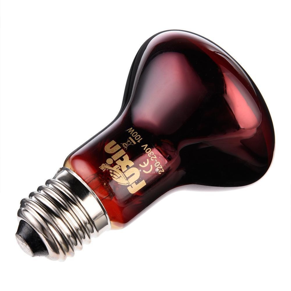 LED Red Reptile Night Light UVA Infrared Heat Lamp Bulb for Snake Lizard - Image 3